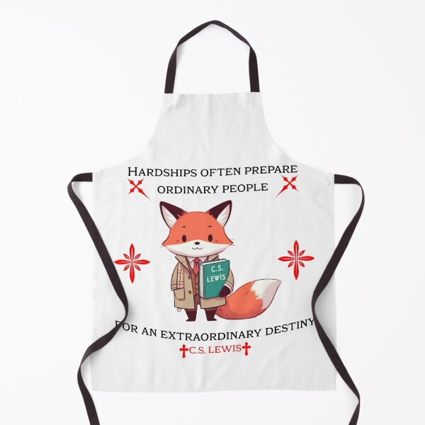 Item preview, c.s. Lewis Fox designed and sold by LemuellTrends.