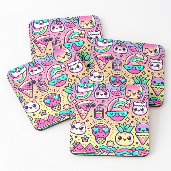 Item preview, Kawaii Chill Charm Delights designed and sold by BassHeadMomma.