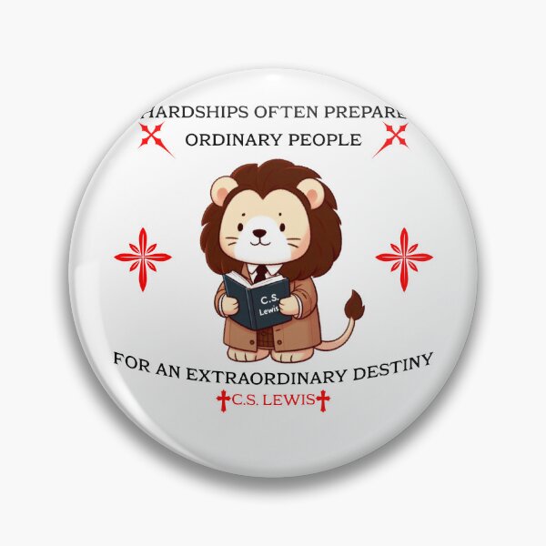 Item preview, c.s. Lewis Lion designed and sold by LemuellTrends.