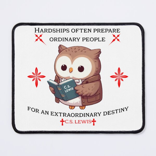 Item preview, c.s. Lewis Owl designed and sold by LemuellTrends.