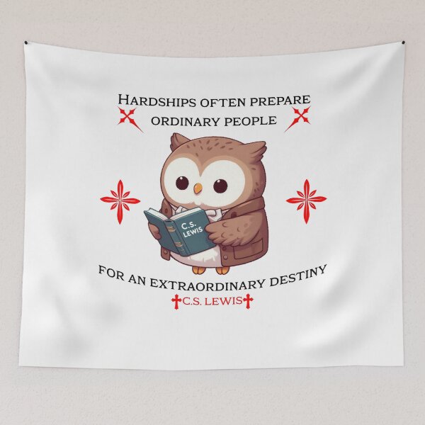Item preview, c.s. Lewis Owl designed and sold by LemuellTrends.