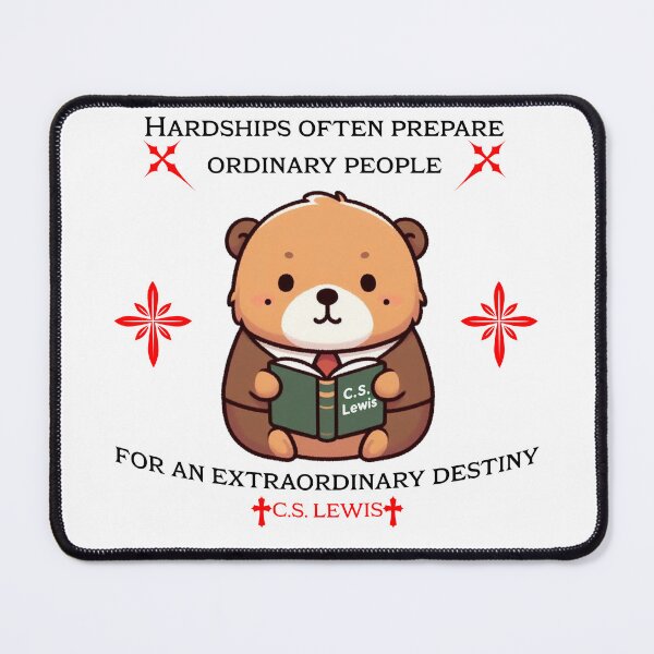Item preview, c.s. Lewis Beaver designed and sold by LemuellTrends.