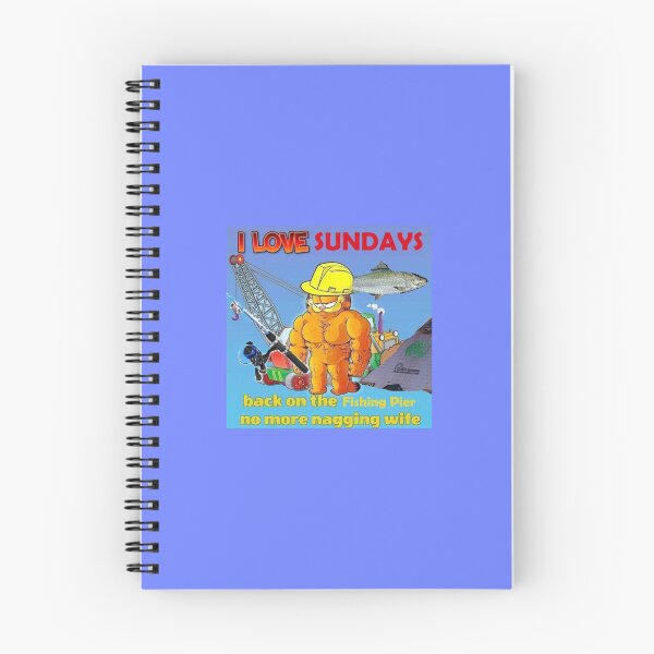 Item preview, garfield fishing designed and sold by luckygloss.