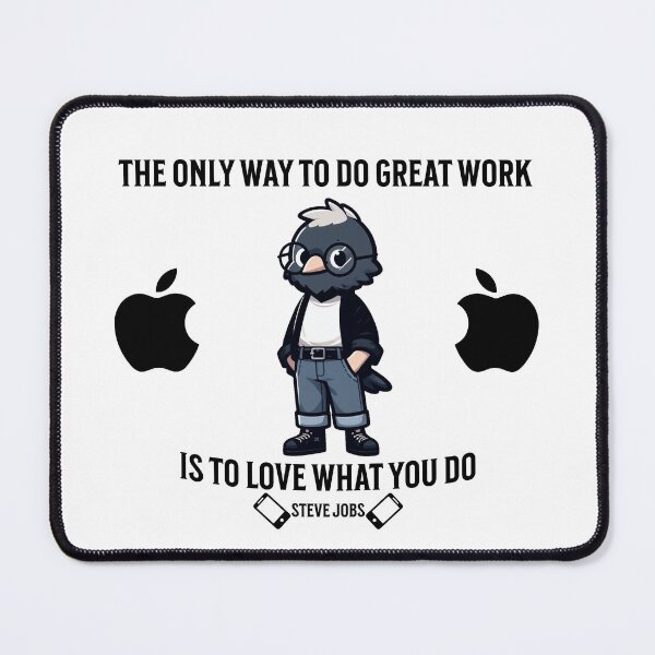 Item preview, steve jobs Crow designed and sold by LemuellTrends.