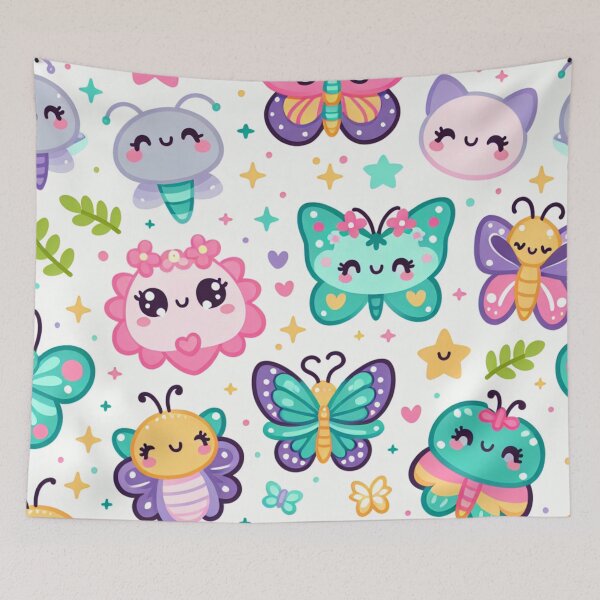 Item preview, Kawaii Winged Wonders designed and sold by BassHeadMomma.
