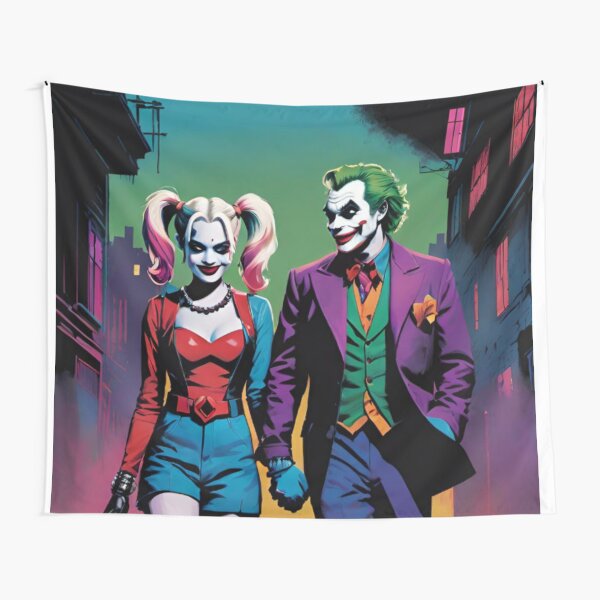 Harley Quinn And Joker Tapestries for Sale Redbubble