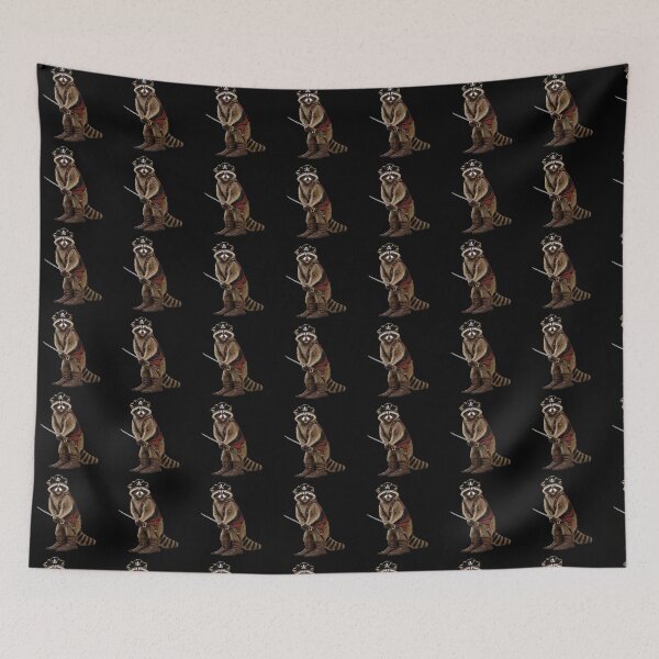Item preview, Mapache pirata | Mapache divertido designed and sold by TeeARTHY.