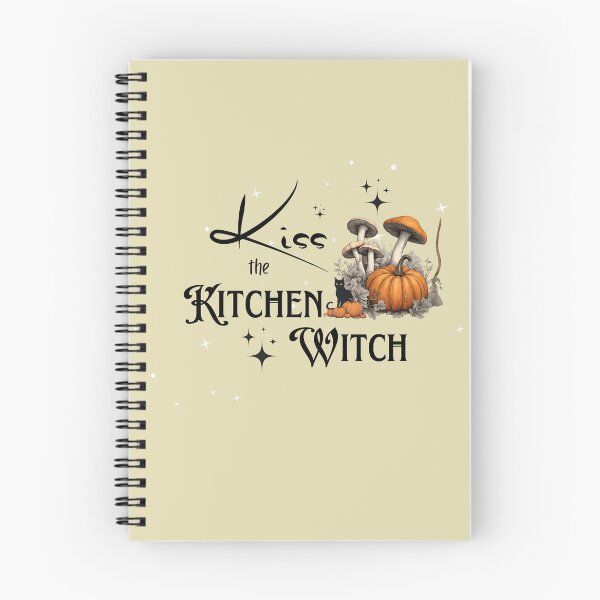 Item preview, Kiss the Kitchen Witch designed and sold by WitchyGypsyCo.