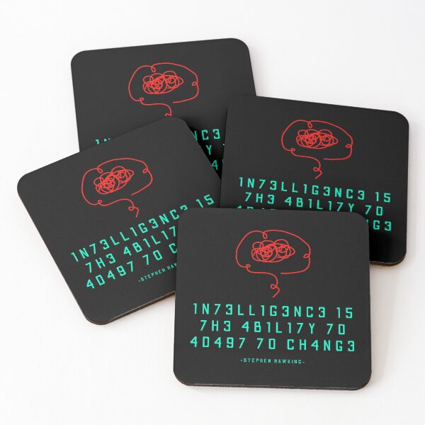 Item preview, Intelligence quote Stephen Hawking designed and sold by WuweiDG.