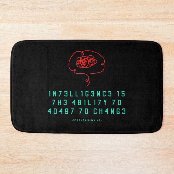 Item preview, Intelligence quote Stephen Hawking designed and sold by WuweiDG.