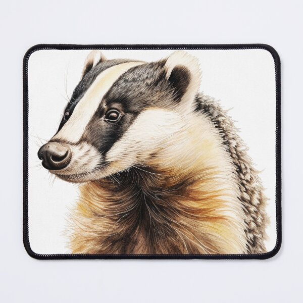 Item preview, Watercolor Badger designed and sold by TheAnimalZ00.
