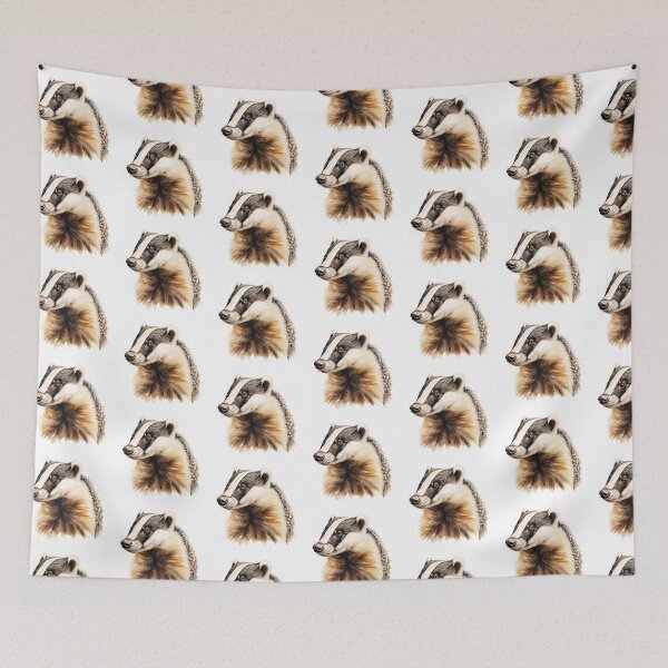 Item preview, Watercolor Badger  designed and sold by TheAnimalZ00.