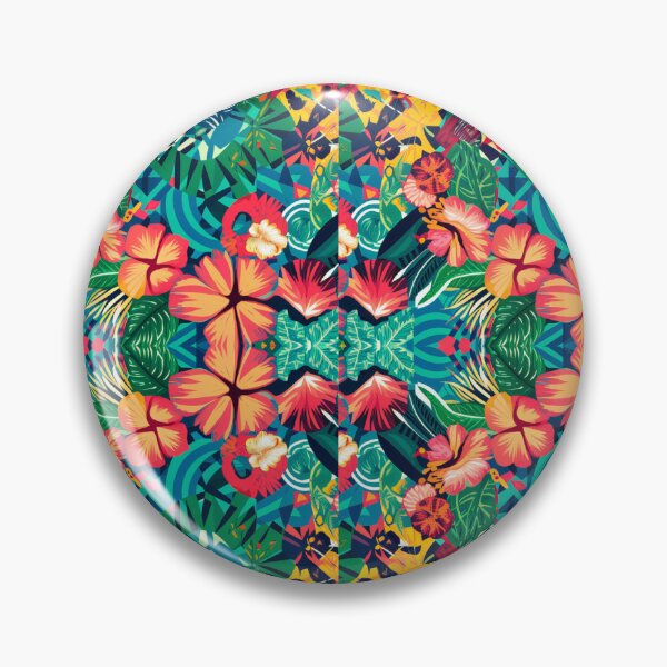 Item preview, Hawaiian pattern flowers designed and sold by LaughingProf.