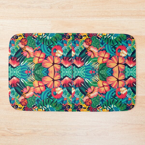 Item preview, Hawaiian pattern flowers designed and sold by LaughingProf.