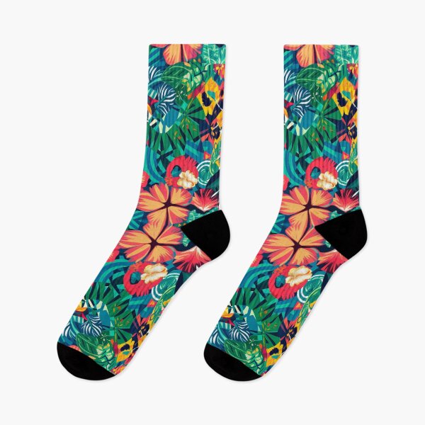 Item preview, Hawaiian pattern flowers designed and sold by LaughingProf.