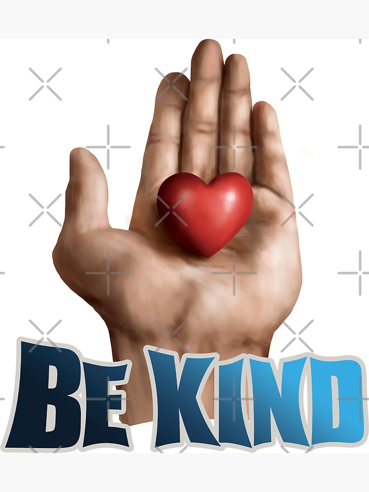 Thumbnail 3 of 3, Poster, "Heartfelt Kindness: Open Hand" designed and sold by RhonDesign.