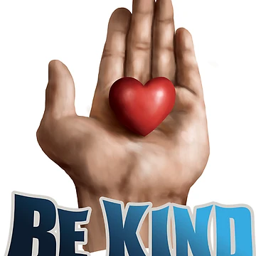 Artwork thumbnail, "Heartfelt Kindness: Open Hand" by RhonDesign