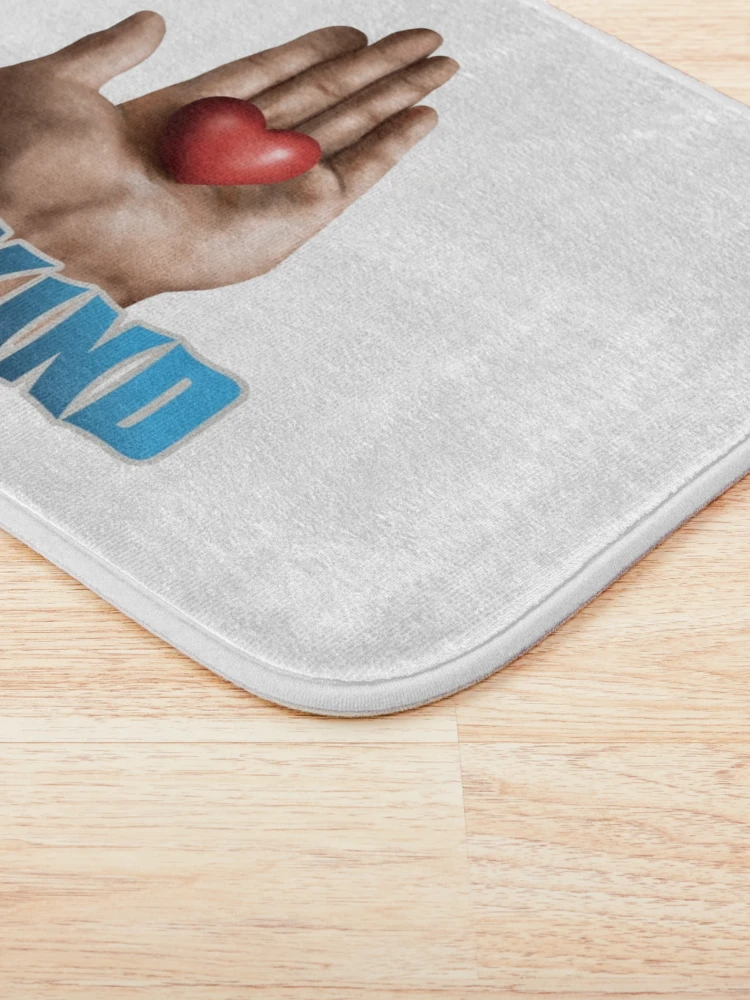 Thumbnail 3 of 6, Bath Mat, "Heartfelt Kindness: Open Hand" designed and sold by RhonDesign.
