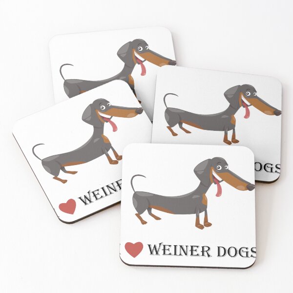Aperçu de l'œuvre J'aime les chiens Weiner créée et vendue par abxxyz123.