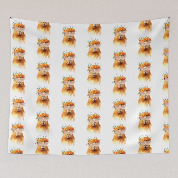 Item preview, Watercolor Cute Cool Capybara designed and sold by TheAnimalZ00.