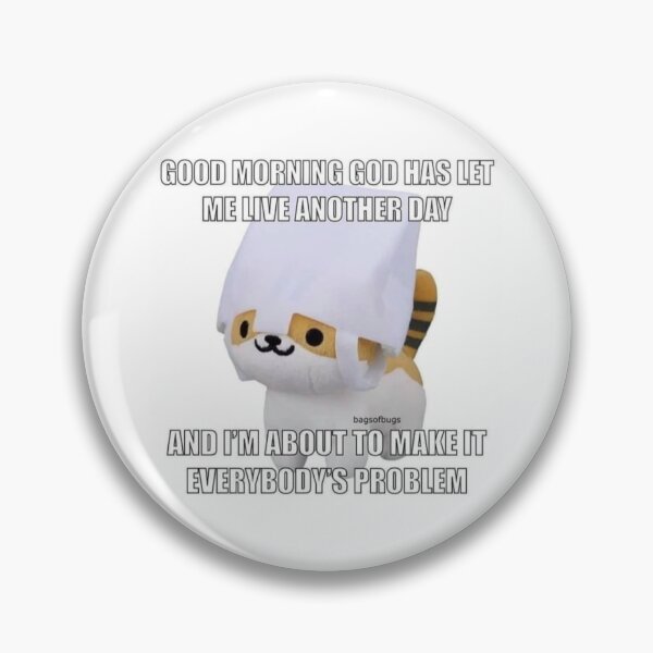 Item preview, cat designed and sold by luckygloss.