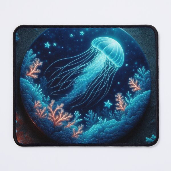 Item preview, Bioluminescent Jellyfish designed and sold by Myra365Art.