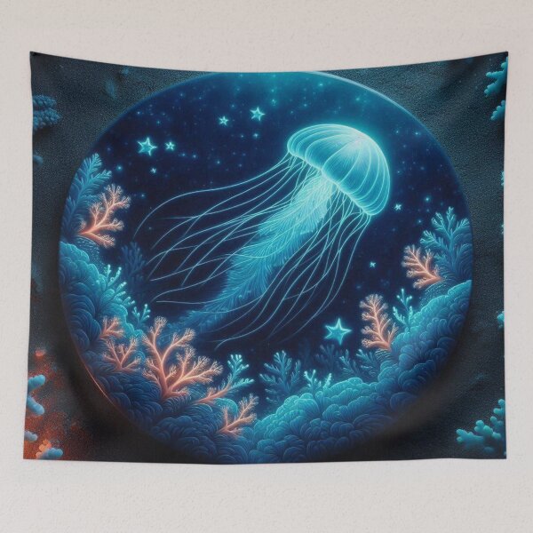 Item preview, Bioluminescent Jellyfish  designed and sold by Myra365Art.