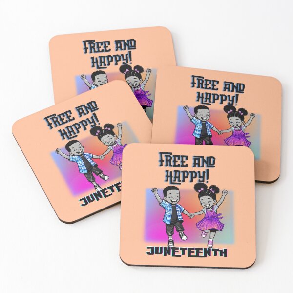Item preview, Free & Happy Juneteenth designed and sold by AlmostMaybNevr.