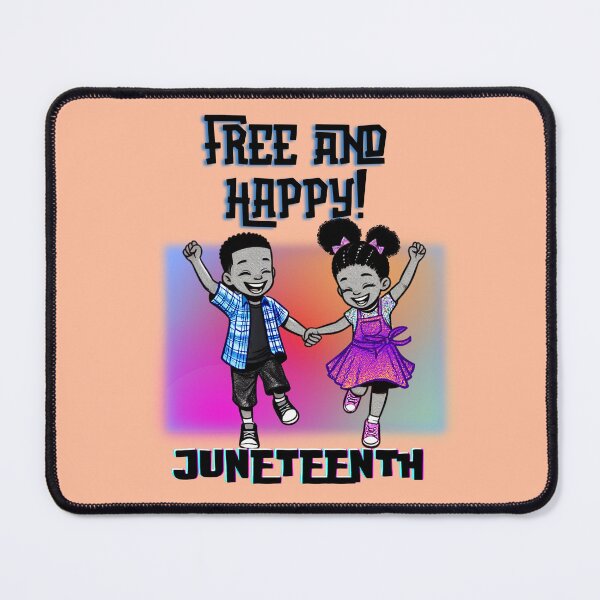 Item preview, Free & Happy Juneteenth designed and sold by AlmostMaybNevr.