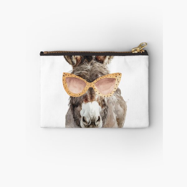 Item preview, Watercolor Donkey Wearing Sunglasses designed and sold by TheAnimalZ00.