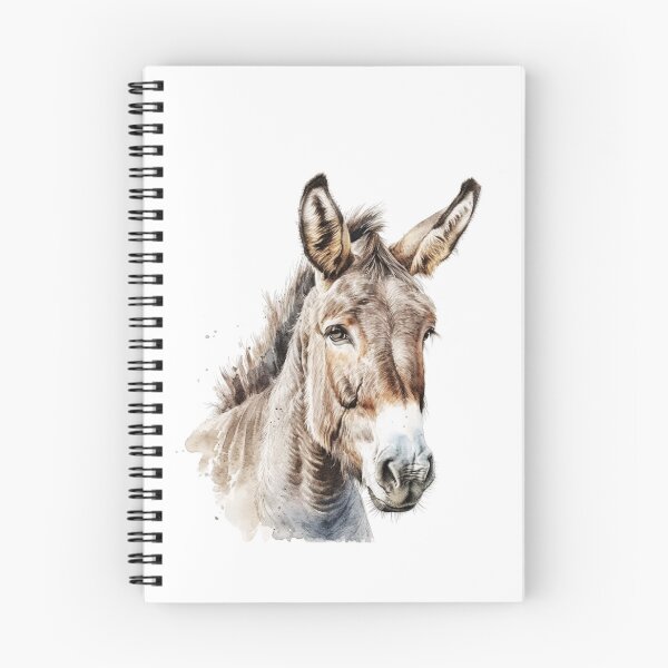Item preview, Watercolor Donkey  designed and sold by TheAnimalZ00.