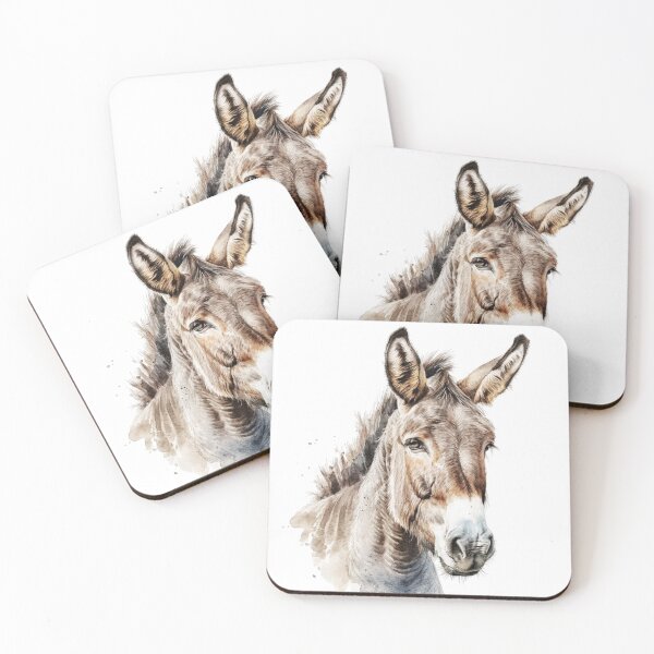 Item preview, Watercolor Donkey  designed and sold by TheAnimalZ00.