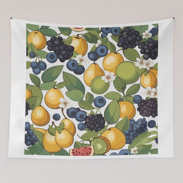 Item preview, Wine Fruit And Lemons designed and sold by ansalbeart.