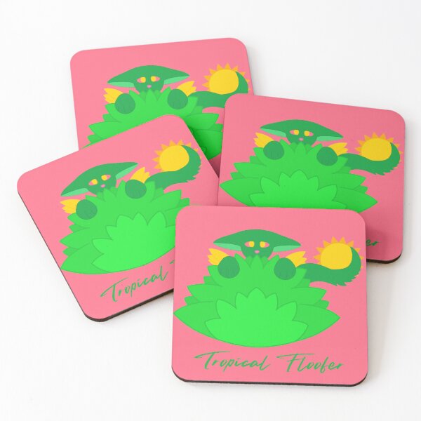 Item preview, Tropical Floofer by Mackenna Originals designed and sold by orangepopdes.