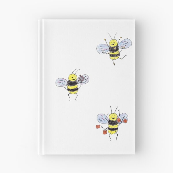 Item preview, Baby Bea's Happy Dance Bee Die Cut Flowers designed and sold by JoyousArt4u.