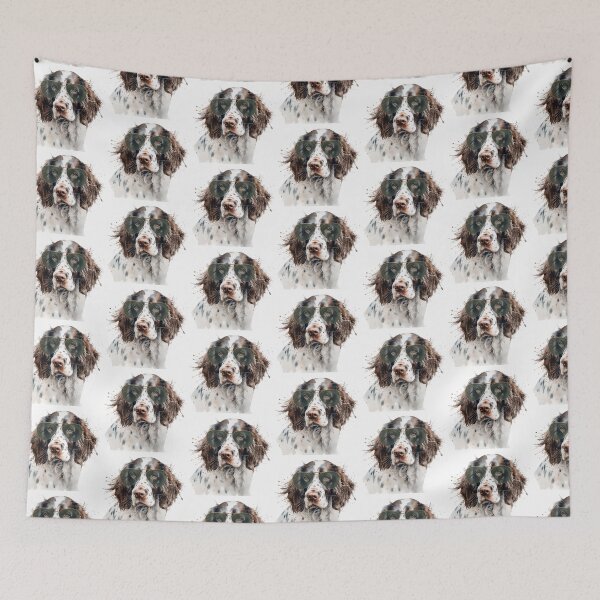 Item preview, Watercolor English Springer Spaniel Wearing Sunglasses designed and sold by TheAnimalZ00.