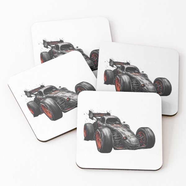 Item preview, Formula Car with Vibrant Colors | Motorsport Racing Art | Bold Automotive Design designed and sold by Epic--Art.
