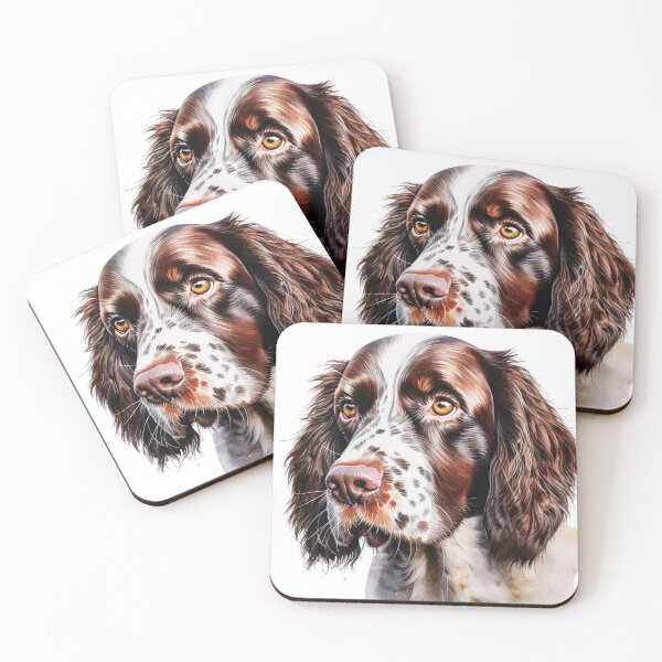 Item preview, Watercolor English Springer Spaniel  designed and sold by TheAnimalZ00.
