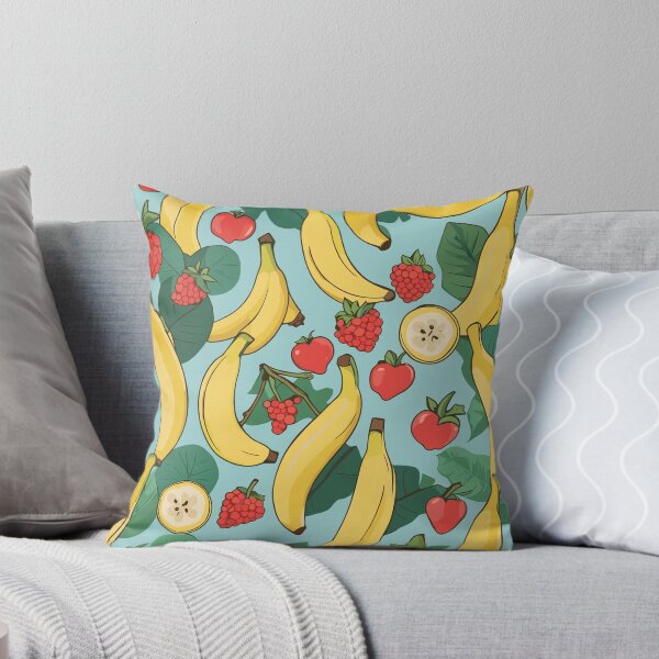 Item preview, Fruit Banana And Wine Red designed and sold by ansalbeart.