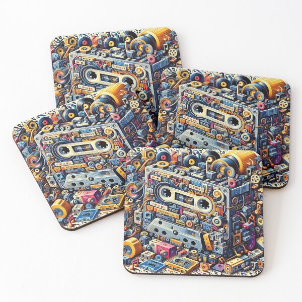 Item preview, Retro Tech | Symphony in Color designed and sold by DJ-Portable.