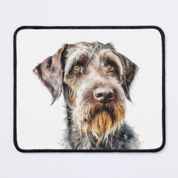 Item preview, Watercolor German Wirehaired Pointer designed and sold by TheAnimalZ00.