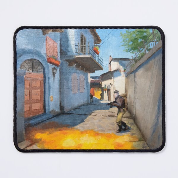 Vista previa del artículo con la obra «Counter Strike Global Offensive, Inferno - Plátano», diseñado y vendido por shreyasfineart.