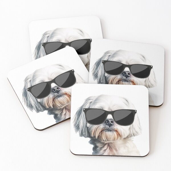 Item preview, Maltese Wearing Sunglasses designed and sold by TheAnimalZ00.