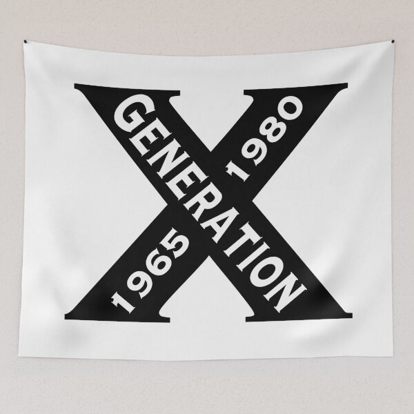 Item preview, Generation X in Black  designed and sold by GrizzlyVision.