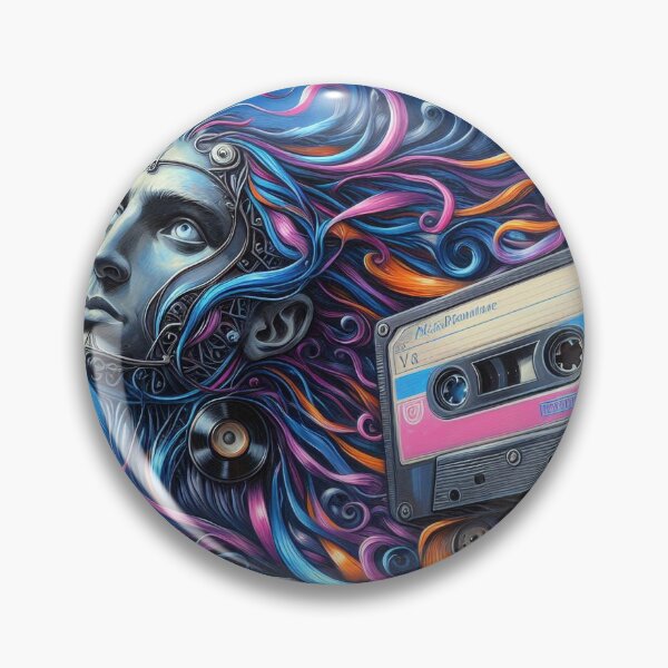 Item preview, Retro Melody: A Swirl of Nostalgia designed and sold by DJ-Portable.