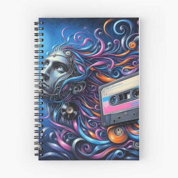 Item preview, Retro Melody: A Swirl of Nostalgia designed and sold by DJ-Portable.