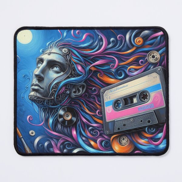 Item preview, Retro Melody: A Swirl of Nostalgia designed and sold by DJ-Portable.