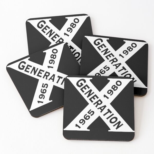 Item preview, Copy of Generation X in white designed and sold by GrizzlyVision.