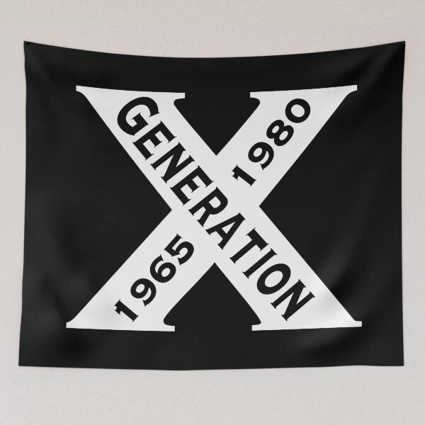 Item preview, Copy of Generation X in white designed and sold by GrizzlyVision.