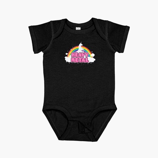 Item preview, HEAVY METAL! (Funny Unicorn / Rainbow Mosh Parody Design) designed and sold by badbugs.